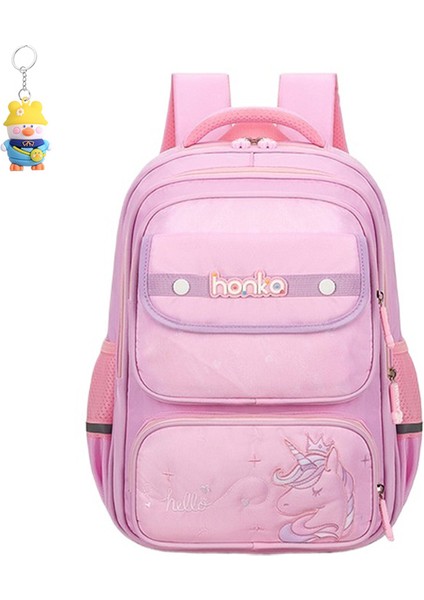 Ilkokul Öğrencisi Okul Çantası Büyük Kapasiteli Hafif Omurga Koruması 1-4 Sınıf Sırt Çantası Karikatür Öğrenci Okul Çantası (Yurt Dışından)