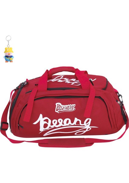 Büyük Kapasiteli El Bagaj Çantası Iş Seyahat Çantası Spor Fitness Çantası Islak ve Kuru Ayırma Crossbody Çantası (Yurt Dışından)
