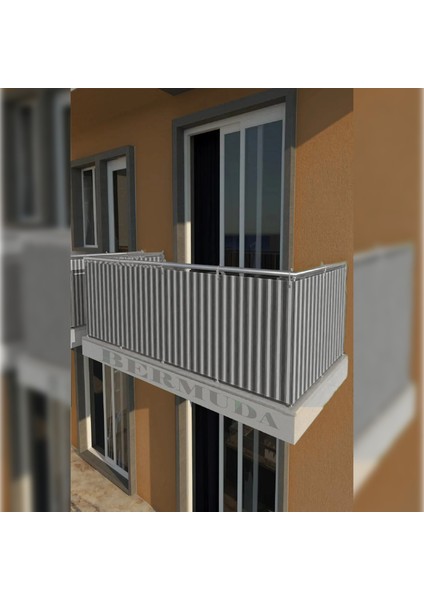 Markahil Balkon Demiri Perdesi Korkuluk Perdesi Her Ölçüde En x Boy Özel Dikim