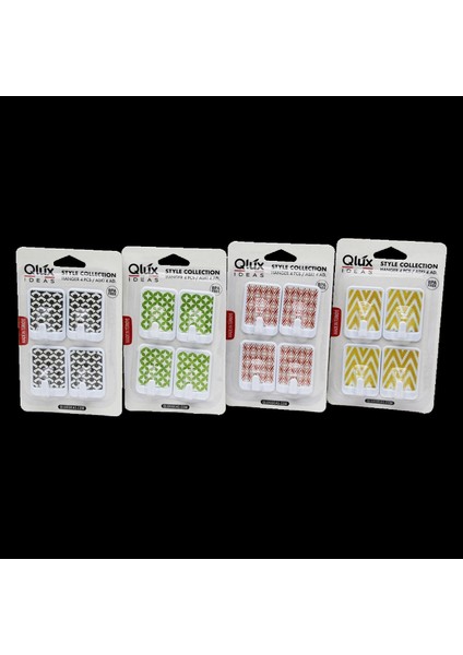 Mirage 4 Parça Kare Yapışkan Askı (4887)