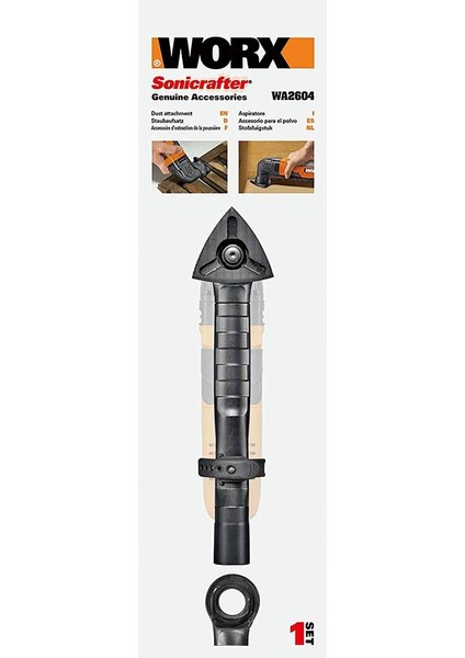 WA2604 Çok Amaçlı Raspalama ve Zımparalama Için 75MM Toz Emme Aparatı