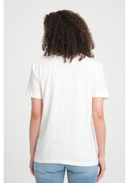 %100 Pamuk Kısa Kollu Bisiklet Yaka Basic T-Shirt modelleri