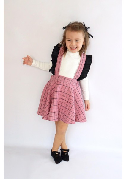 Kız Bebek Pembe Jile Toka Takım modelleri