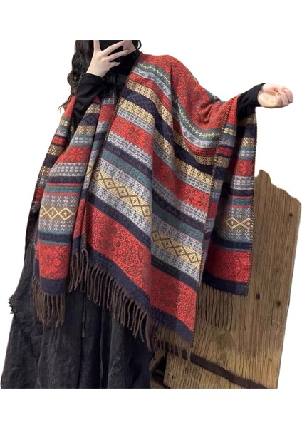 Moda Pelerin Şal (Yurt Dışından)