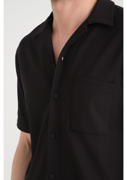 %100 Pamuk, Modern Tasarım Erkek Şort ve Cep Detaylı Gömlek Takımı fiyatları