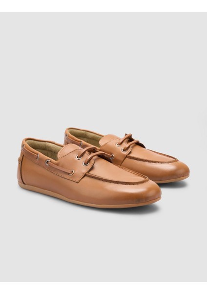 Deri Taba Kadın Loafer