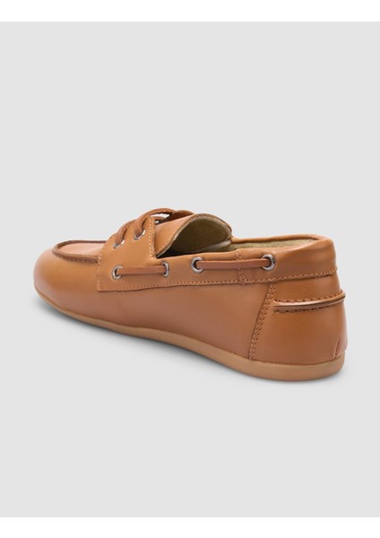 Deri Taba Kadın Loafer