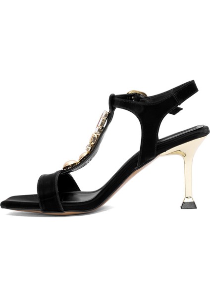 Elit PM161 K7023 Kadın Abiye Ayakkabı Siyah modelleri