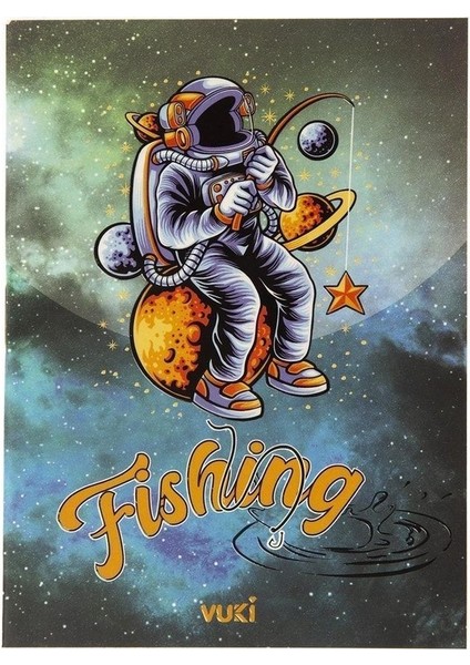 Minik Not Defteri (Astronot)