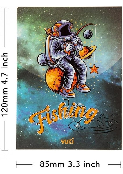 Minik Not Defteri (Astronot)