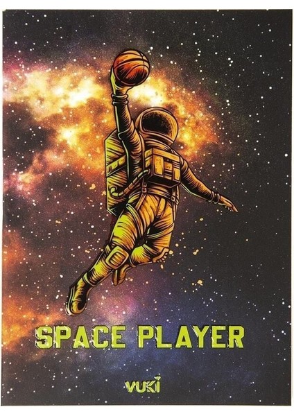 Minik Not Defteri (Astronot)