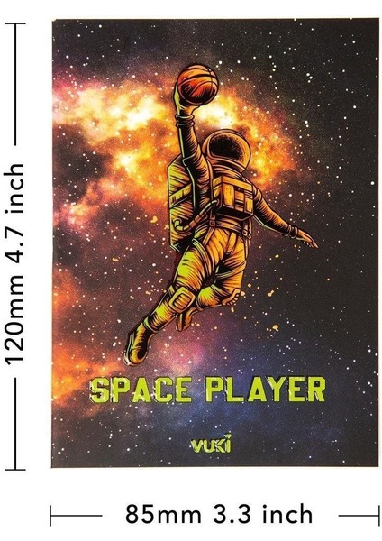 Minik Not Defteri (Astronot)