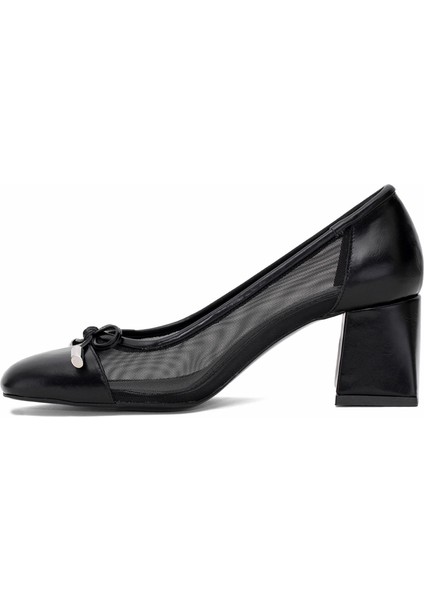 25BY60.5803 Kadın Klasik Topuklu Ayakkabı Siyah modelleri