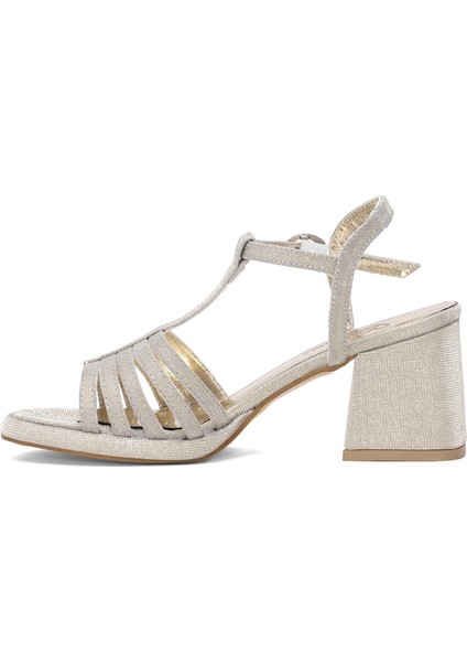 25BY222.406T Kadın Klasik Topuklu Ayakkabı Altın modelleri