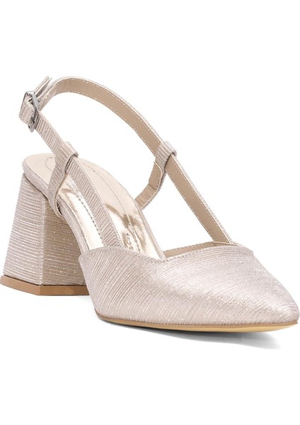 Elit MST1901LKADIN Klasik Topuklu Ayakkabı Altın fiyatları