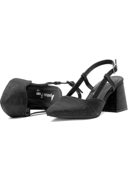 Elit MST1901LKADIN Klasik Topuklu Ayakkabı Siyah indirimleri