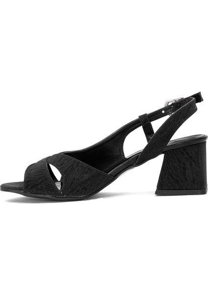 25BY25.958T Kadın Klasik Topuklu Ayakkabı Siyah modelleri