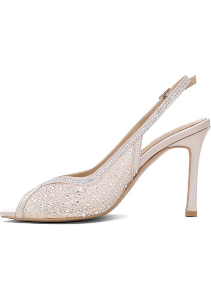 25BY60.5752 Kadın Klasik Topuklu Ayakkabı Bej modelleri