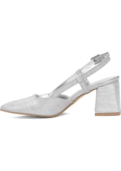 Elit MST1901LKADIN Klasik Topuklu Ayakkabı Gümüş modelleri