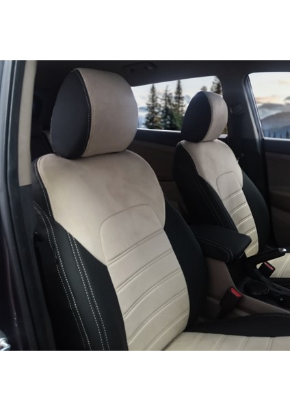 Toyota Corolla Araca Özel Oto Koltuk Kılıfı - Tay Tüyü ve Deri fiyatları