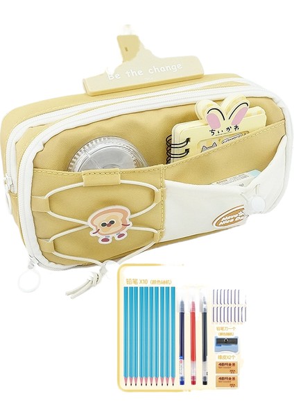 Karikatür Büyük Kapasiteli Kalem Kutusu (Yurt Dışından)