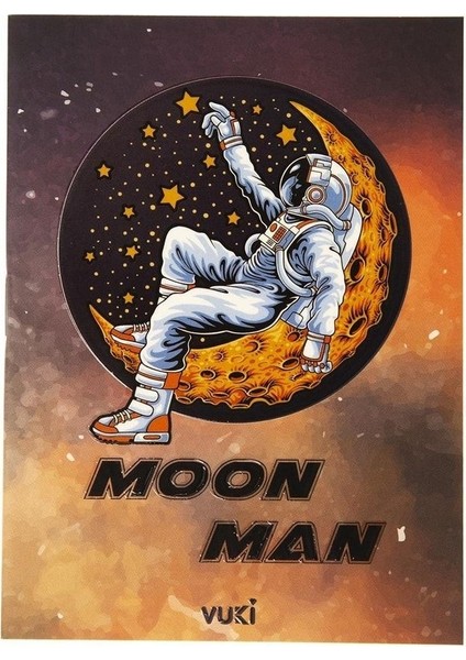 Minik Not Defteri (Astronot)