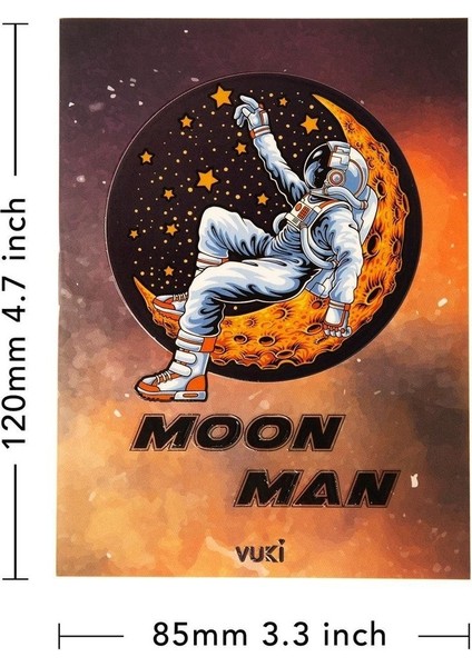 Minik Not Defteri (Astronot)