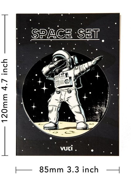 Minik Not Defteri (Astronot)
