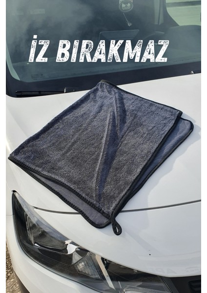 Mikrofiber Araç Kurulama Bezi 600 Gsm | Tek Taraflı Araba Silme Beziyle Profesyonel Oto Kurulama