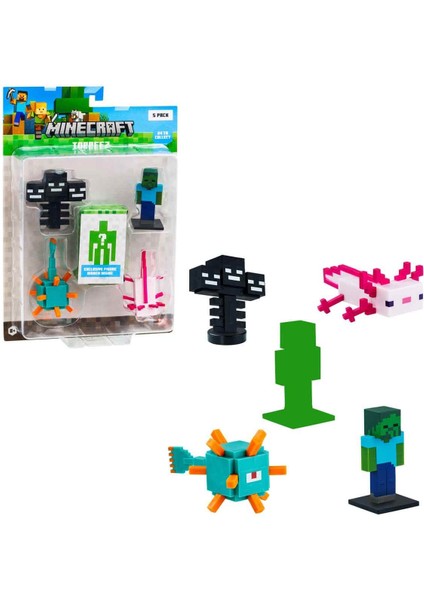 Toppeez 5'li Figür Seti - Wither’li Set