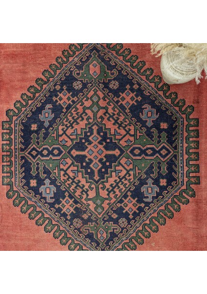 Etrenli Geleneksel El Dokuma Yün Halı 240 x 346 cm