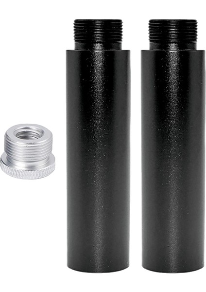 2x Mikrofon I Uzatma Borusu 5/8 "dişi Ila 5/8" F5B (Yurt Dışından)