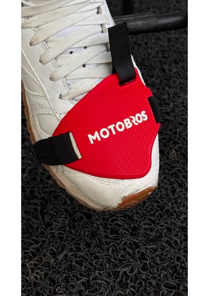 Motosiklet Ayakkabı Koruma Pedi Motor Vites Pedi (Kırmızı) indirimleri