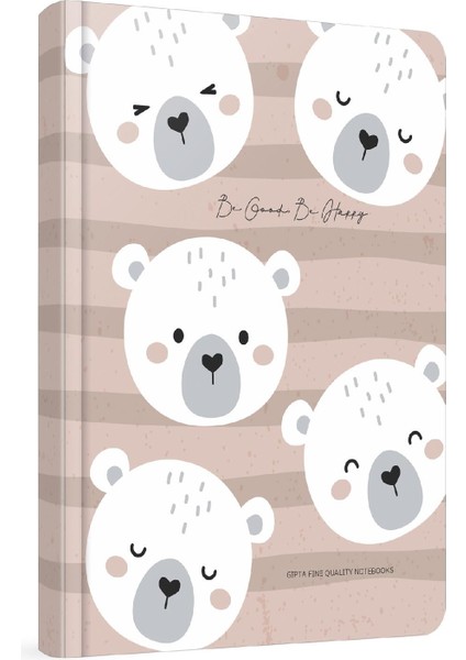 Be Good Sert Kapak Iplik Dikişli Defter 13X21120 Yaprak Çizgili (7251)