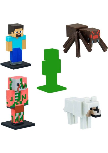 Toppeez 5'li Figür Seti - Steve’li Set modelleri