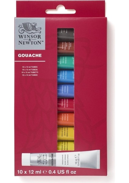 Guaj Boya Access Set 10X12ML Tüp