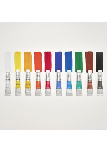 Guaj Boya Access Set 10X12ML Tüp modelleri