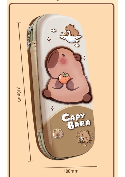 Sevimli Yaratıcı Kire Dayanıklı Büyük Kapasiteli Kapipala 3D Stereo Kırtasiye Kutusu (Yurt Dışından) indirimleri