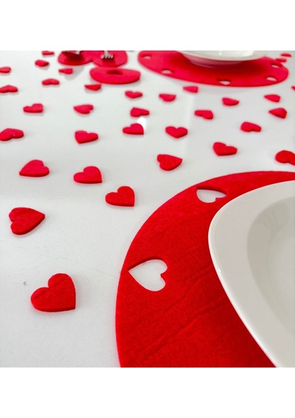 Kalpli Amerikan Servis 4'lü, Kalpli Sevgililer Günü Amerikan Servis 4'lü indirimleri