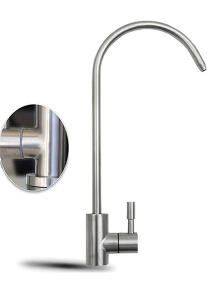 Sus 304 Paslanmaz Inox Çelik Musluk - Su Arıtma Musluğu