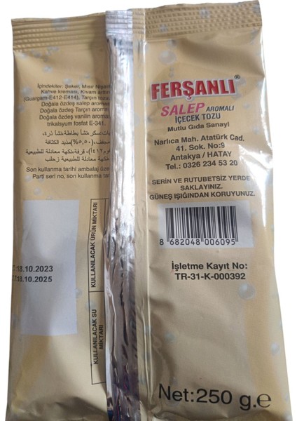 Salep Aromalı İçecek Tozu 250 gr modelleri