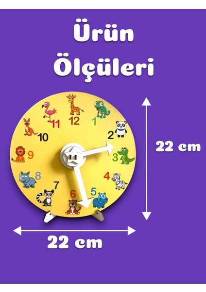 Ahşap Saat,montessori Saat,saati Öğreniyorum,eğitici Oyuncak,ahşap Oyuncak modelleri