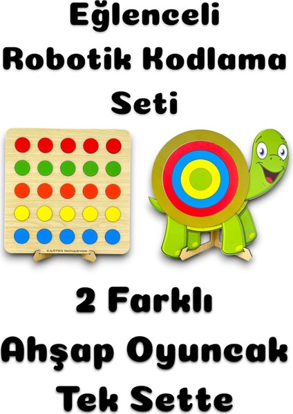Kodlama Oyuncakları,eğitici Oyuncak,ahşap Oyuncak,renk Oyun Tahtası,robotik Tosbik