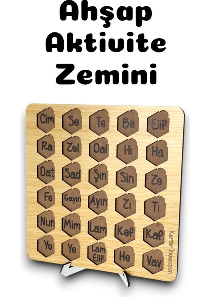 Elif Ba Öğreniyorum,32 Farz Öğreniyorum,ahşap Oyuncak,eğitici Oyuncak fırsatları