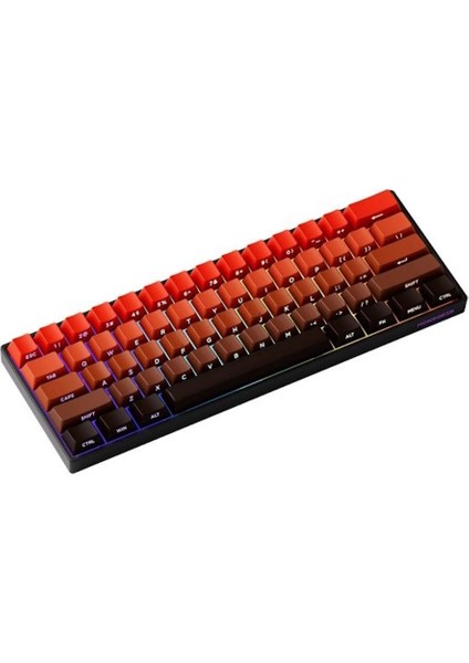 MONSGEEK FUN60 Max Shine-Through Blaze Gradient Hall Effect Manyetik Switch ARGB Kablosuz Hotswap Mekanik Gaming Klavye
