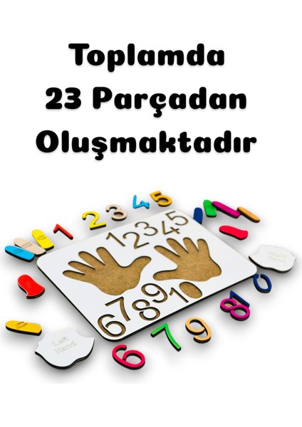 Rakamlar,ingilizce Rakamlar Oyunu,rakamları Öğreniyorum,eğitici Oyuncak,ahşap Oyuncak,puzzle