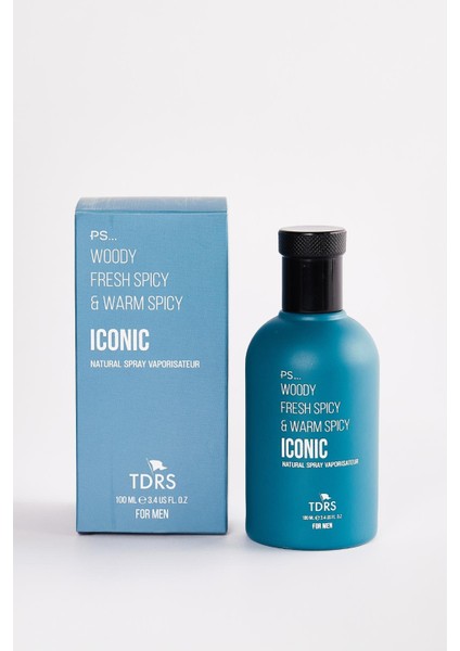Iconic Odunsu Özel Seri Uzun Süre Kalıcı 100 ml Erkek Parfüm
