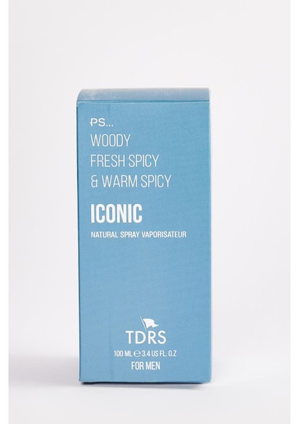 Iconic Odunsu Özel Seri Uzun Süre Kalıcı 100 ml Erkek Parfüm