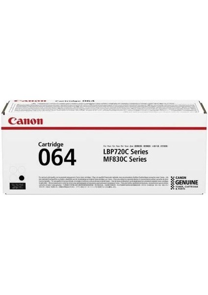 Tonersepeti Canon CRG-064 Siyah Toner