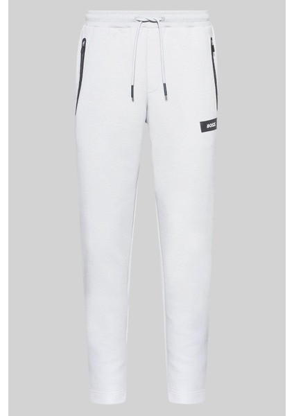 Regular Fit Erkek Spor Pantolon Beyaz